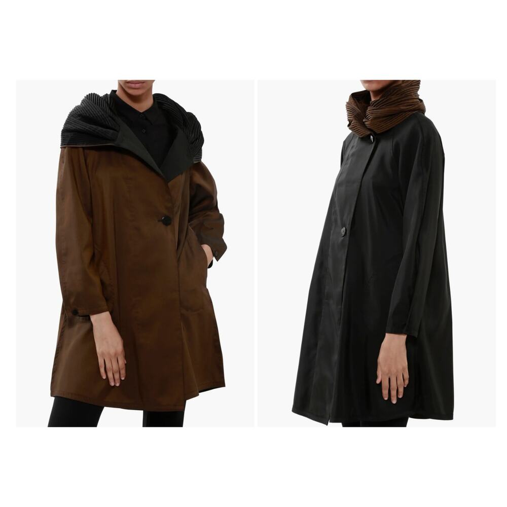 Mycra Pac Donatella Reversible Hooded Raincoat Size P or S/M